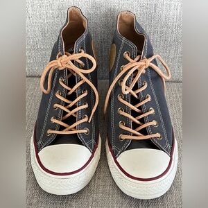 Converse Chuck Taylor Lux Mid Wedge Sneakers Sz 9